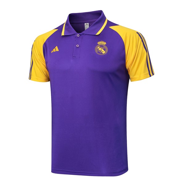 Polo Real Madrid 2024-25 Purpura Amarillo